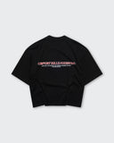 Camiseta Negra Boxy Comfort Kills