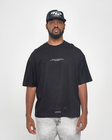 Camiseta Oversize Over Black