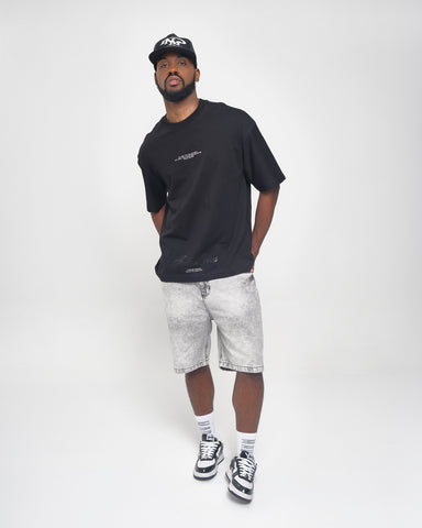 Camiseta Oversize Over Black