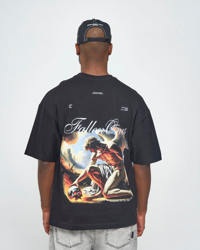 Camiseta Oversize Over Black