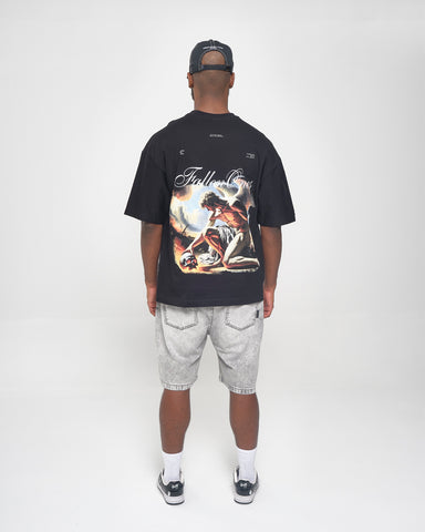 Camiseta Oversize Over Black