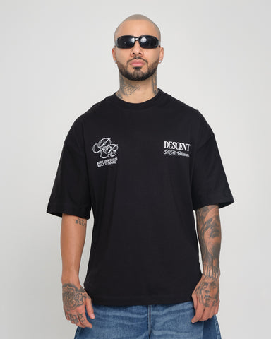 Camiseta Oversize Descent Black
