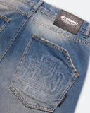 Jean Wide Leg Old blue