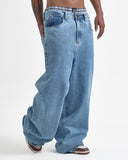 Jean Baggy Elephant Light Wash