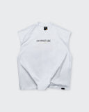 Camiseta Blanca Tank Oversize Sweet