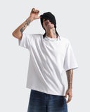 Camiseta básica blanca oversize