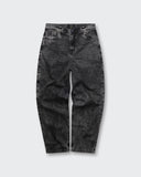 Jeans Baggy Básico Gris Lavado