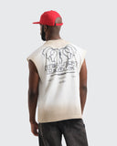 Camiseta Ivory Tank Oversize Fearless