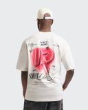Camiseta Ivory Oversize Sweet Like