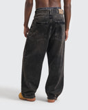 Jeans Negro Baggy Washed