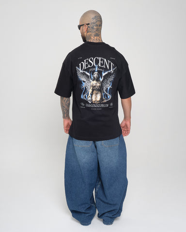 Camiseta Oversize Descent Black