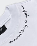Camiseta Blanca Oversize Nightnare