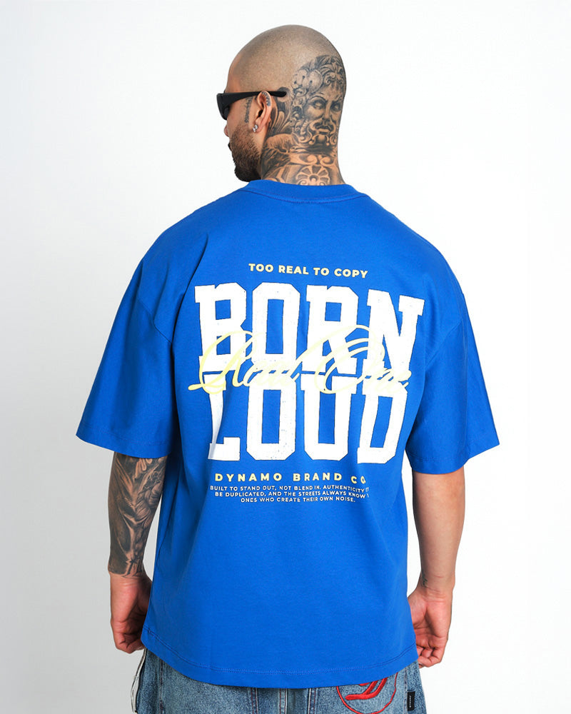 Camiseta Oversize Born Loud