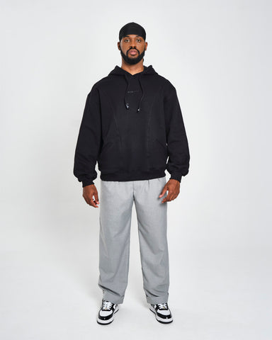Hoodie Oversize Essential Black