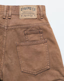 Jeans Baggy Raw Camel