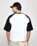 Camiseta Blanca Boxy Flow Latino