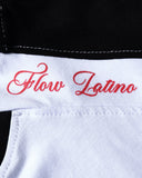Camiseta Blanca Boxy Flow Latino