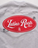 Camiseta Gris Oversize Latino Roots