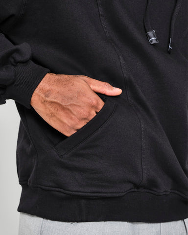 Hoodie Oversize Essential Black