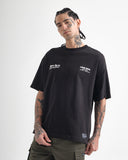 Camiseta Negra Oversize Break