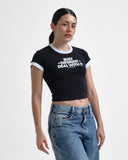 Crop Top Negro Built Diferent