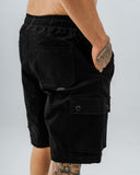 Bermuda Regular Black Streetwear
