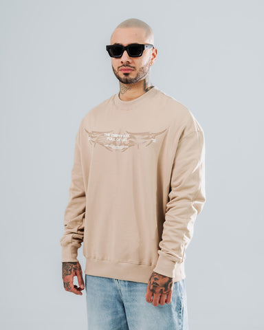 Buzo Oversize Spiritual Beige