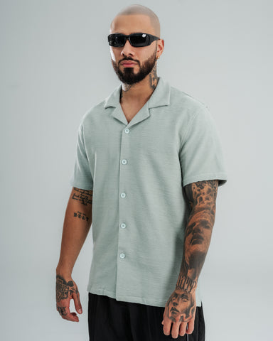 Camisa Oversize Essential Mint