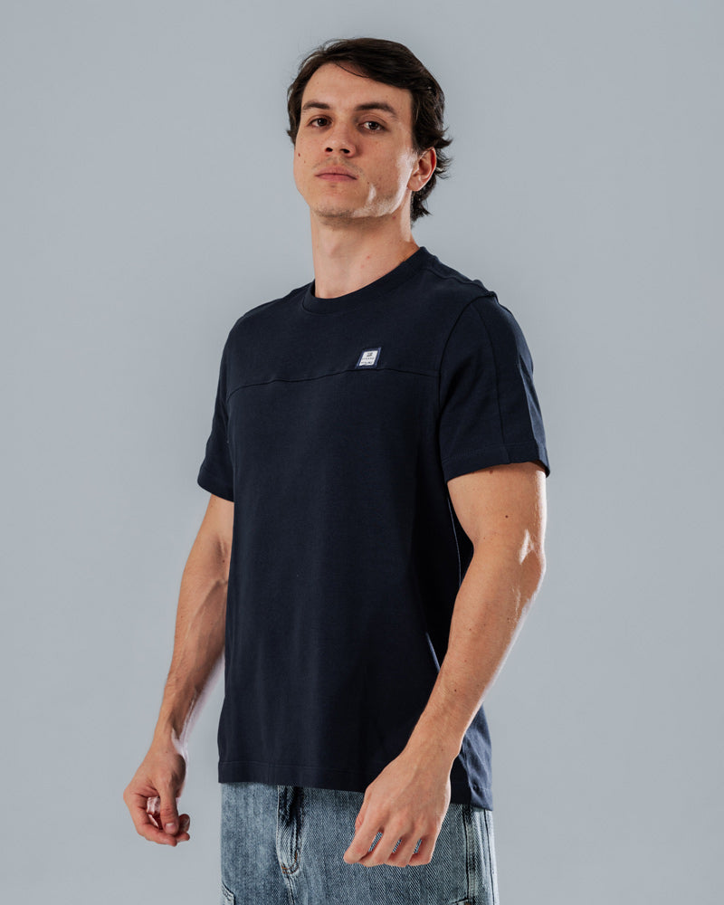 Camiseta Para Hombre Regular Azul Navy Dynamo