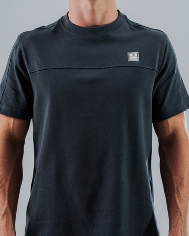 Camiseta Para Hombre Regular Gris Azul Dynamo