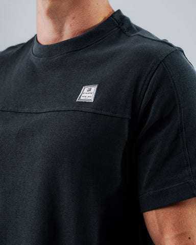 Camiseta Para Hombre Regular Gris Azul Dynamo