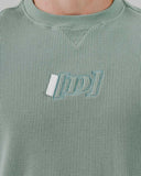 Camiseta Regular Para Hombre Verde Con Bordado D