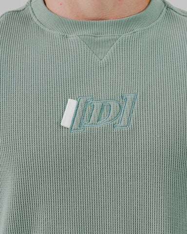 Camiseta Regular Para Hombre Verde Con Bordado D