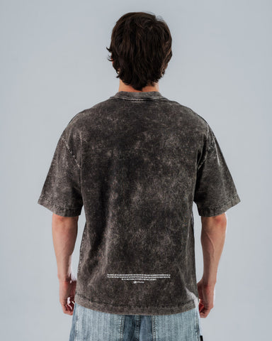 Camiseta Acid Wash Raw Stains