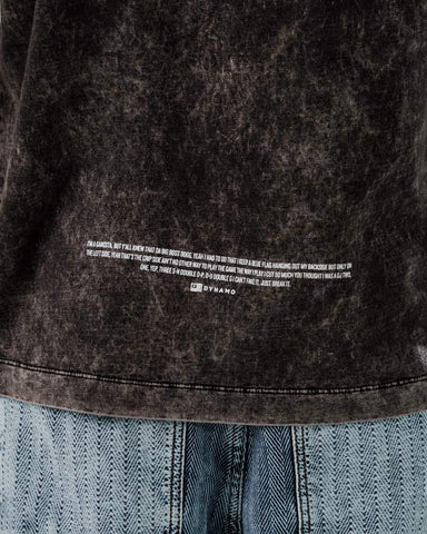 Camiseta Acid Wash Raw Stains