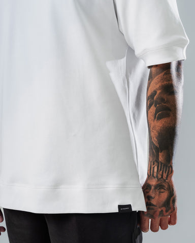 Camiseta Básica Oversize Blanca - 270 Gramos