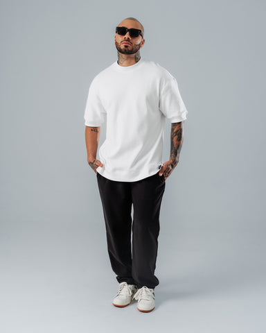 Camiseta Básica Oversize Blanca - 270 Gramos