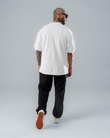 Camiseta Básica Oversize Blanca - 270 Gramos
