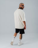 Camiseta Básica Oversize Ivory