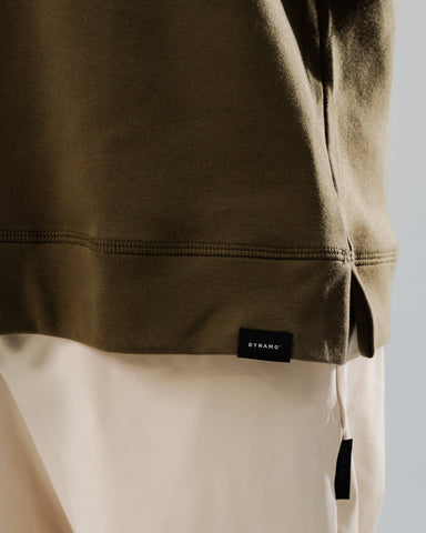 Camiseta Básica Oversize Verde Militar - 270 Gramos