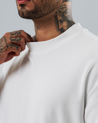 Duo Pack Camisetas Básicas Oversize White - Premium 300G