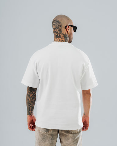 Camiseta Básica Regular Blanca - 300 Grs