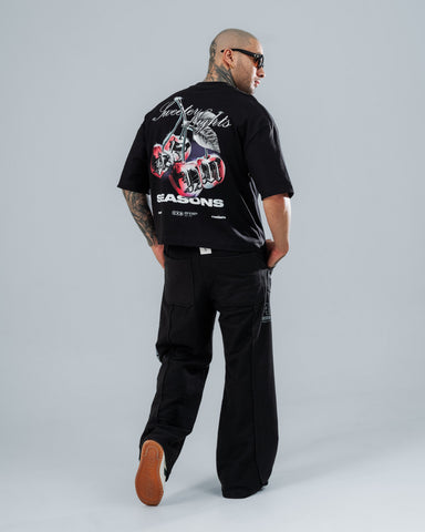 Camiseta Boxy Fit Dynamo Cherry Seasons