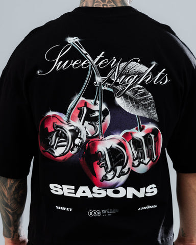 Camiseta Boxy Fit Dynamo Cherry Seasons