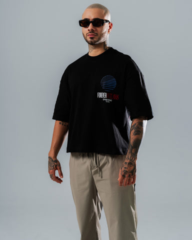 Camiseta Boxy Fit Forever Outlaws