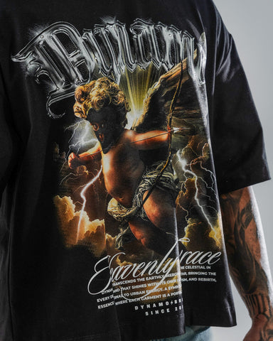 Camiseta Boxy Fit Heavenly Grace