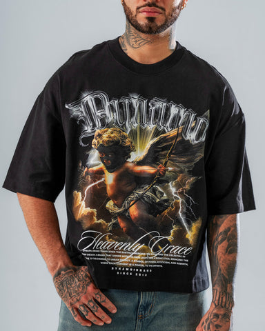 Camiseta Boxy Fit Heavenly Grace