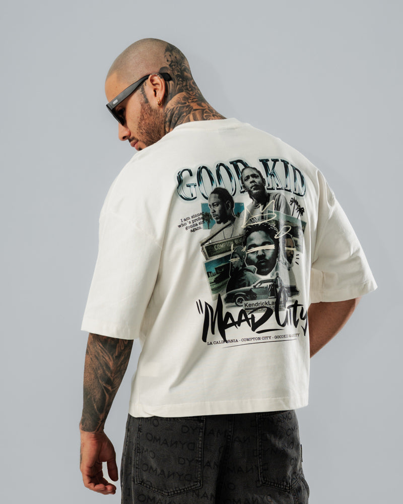 Camiseta Boxy Fit Maad City