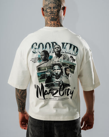 Camiseta Boxy Fit Maad City