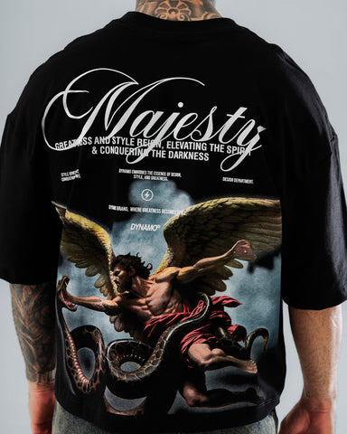 Camiseta Boxy Fit Majestic Ángel